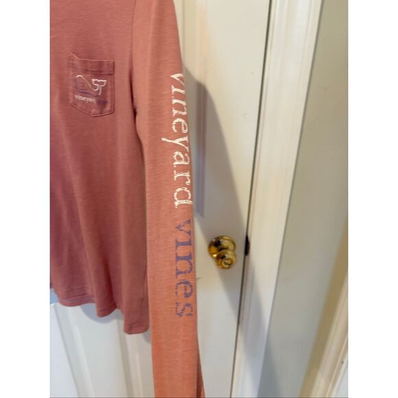 Vineyard Vines Pink Whale Tee, Medium - Picture 5 of 6